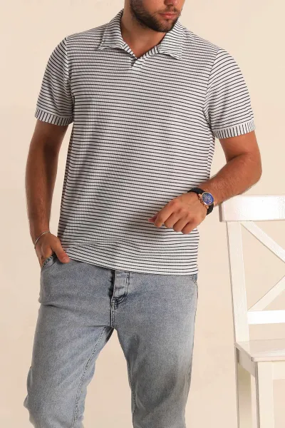 beyaz-siyah-cizgili-regular-fit-dokulu-polo-yaka-erkek-tisort-277087