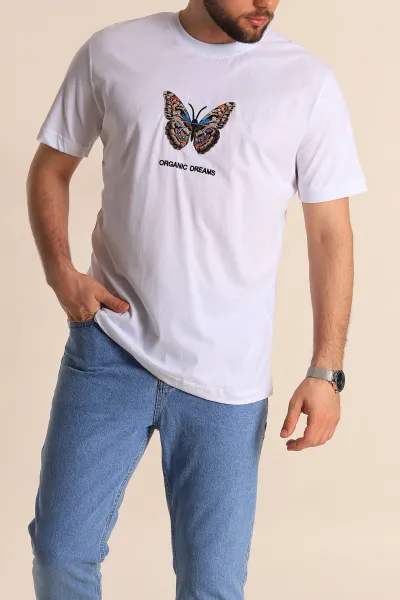 beyaz-slim-fit-suprem-kumas-kelebek-nakisli-erkek-tisort-275980