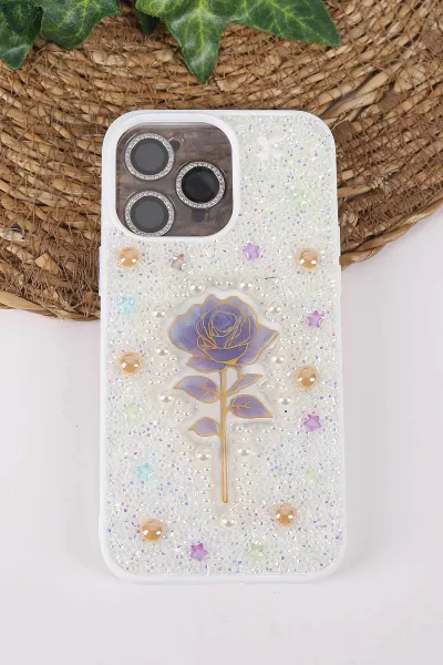 beyaz-teknocase-iphone-14-pro-max-uyumlu-afra-diamond-case-serisi-lens-hediyeli-premium-sert-silikon-telefon-kilifi-430522