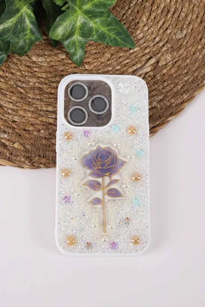 beyaz-teknocase-iphone-14-pro-uyumlu-afra-diamond-case-serisi-lens-hediyeli-premium-sert-silikon-telefon-kilifi-430517