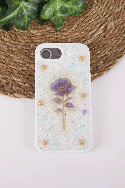 beyaz-teknocase-iphone-16e-uyumlu-afra-diamond-case-serisi-lens-hediyeli-premium-sert-silikon-telefon-kilifi-430559