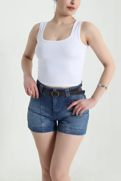 Beyaz U Yaka Dalgıç Kadın Atlet 456124