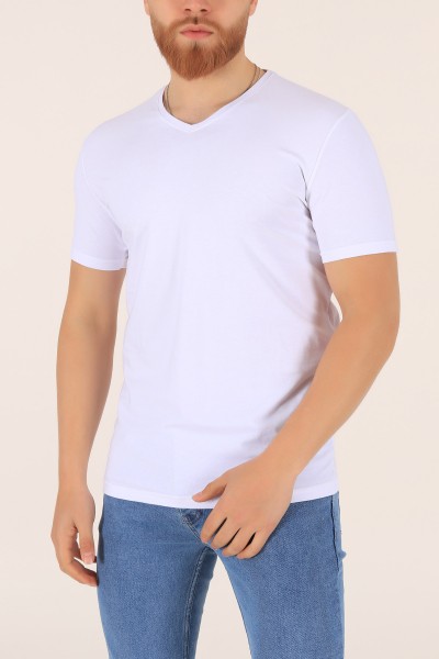 beyaz-v-yaka-basic-erkek-tisort-169570
