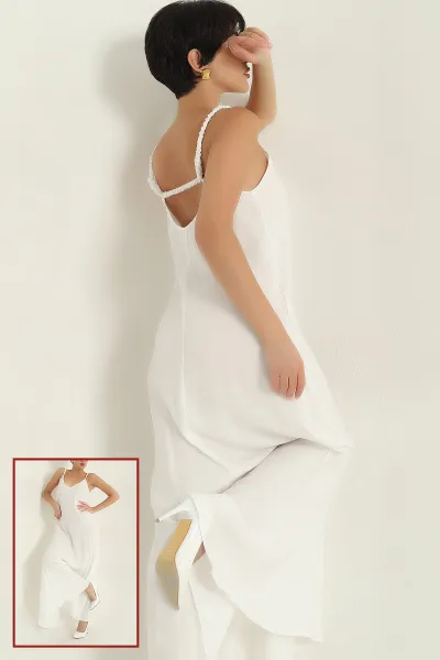 beyaz-v-yaka-modal-kadin-elbise-362080