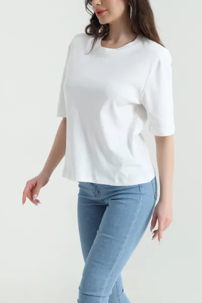 beyaz-vatkali-bisiklet-yaka-suprem-kadin-tisort-447237