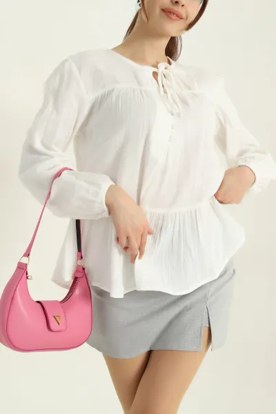 beyaz-yaka-baglamali-keten-kadin-bluz-364167