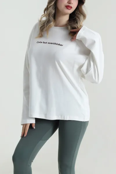 Beyaz Yeni Sezon Kadın Üst 488280