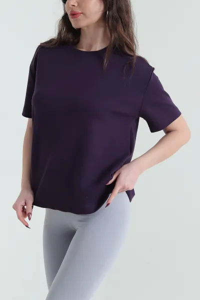Bisiklet Yaka Oysho Kadın Tişört 431722