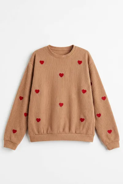 biskuvi-13-16-yas-kalp-nakisli-kiz-cocuk-sweatshirt-493778