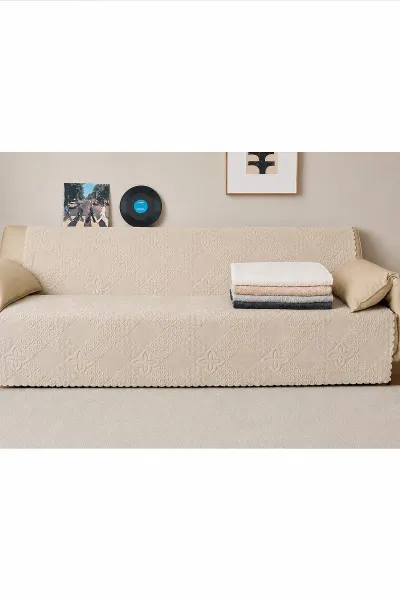 Bisküvi 170x215 Cm Bella Home Focus Asorti Koltuk Örtüsü 487071
