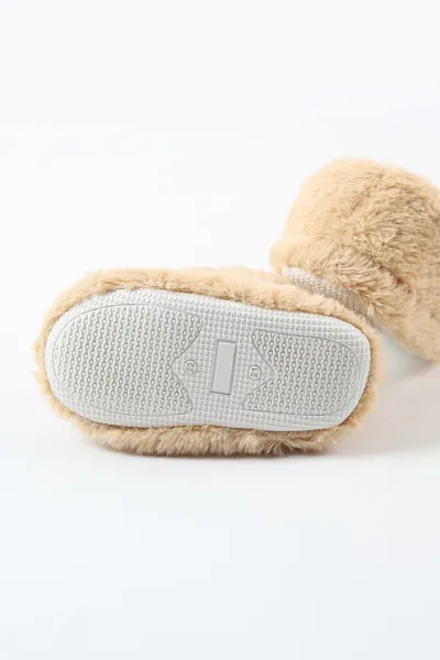 Bisküvi ( 21 - 24 ) Peluş Figürlü Erkek Bebek Panduf 488296