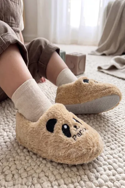 Bisküvi ( 25 - 30 ) Peluş Figürlü Erkek Çocuk Panduf 488287