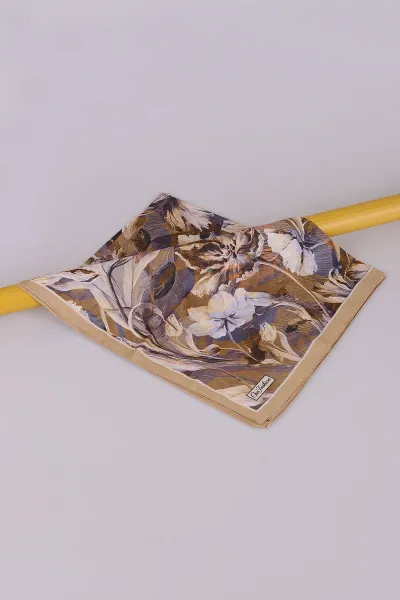 Bisküvi 75*180 Cm Çok Çiçek Baskılı Dijital Soft Tülbent Şal 469413
