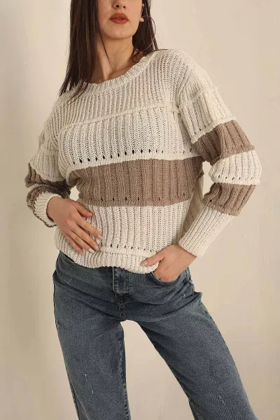 Bisküvi Bayan Triko Kazak 231526
