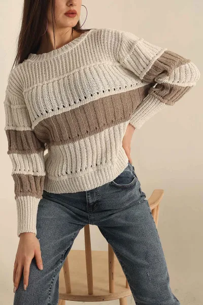 Bisküvi Bayan Triko Kazak 231526