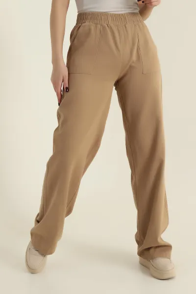 biskuvi-beli-lastikli-kadin-gabardin-pantolon-422486