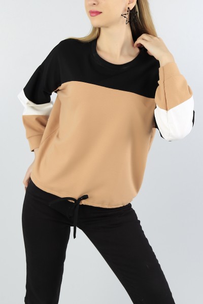 Bisküvi Eklemeli Bayan Sweat 55550