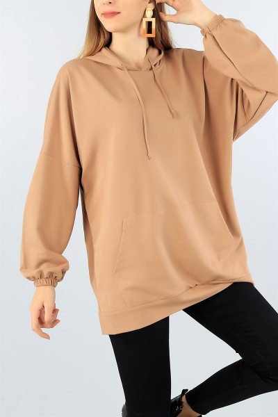 Bisküvi Kanguru Cep Tunik 45143