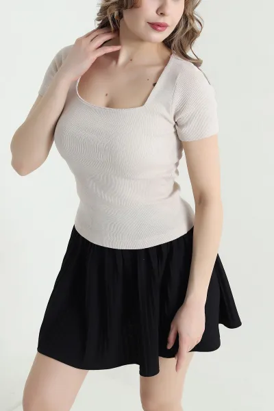 biskuvi-kare-yaka-fitilli-kadin-bluz-441320