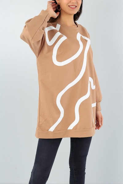 Bisküvi Plastik Baskı Salaş Tunik 46527