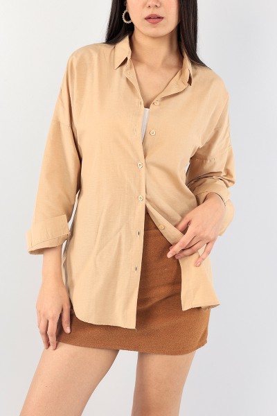 biskuvi-poplin-bayan-gomlek-90845