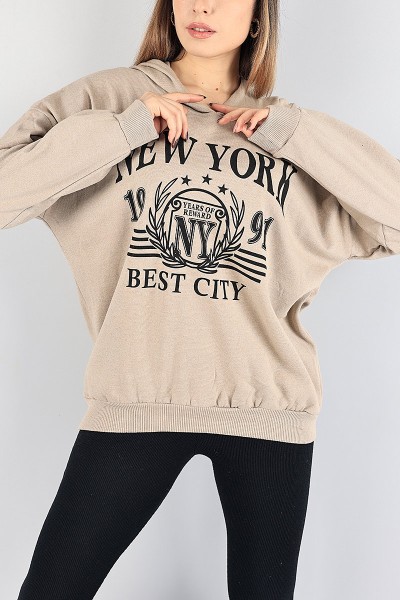 Bisküvi Şardonlu Bayan Sweat 88353