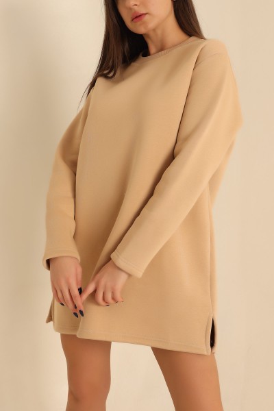 Bisküvi Şardonlu Sweat Tunik 216997