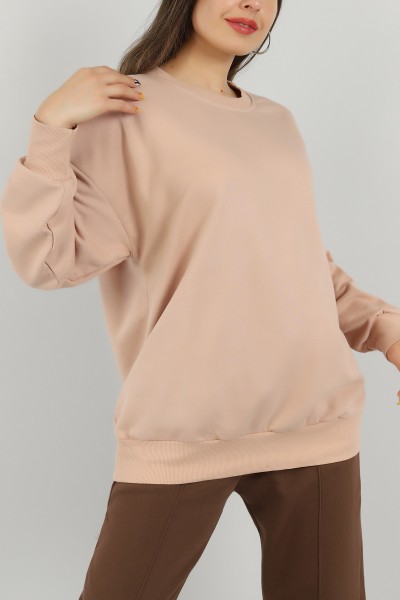 Bisküvi Üç İp Bayan Sweat 145076