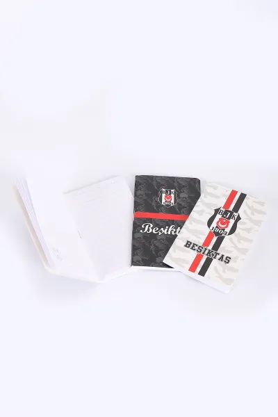 Bjk Logolu Dikişli 8x13 Cm Not Defteri 383984