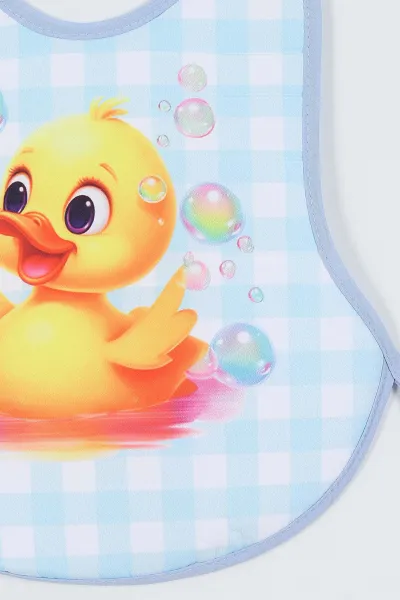 Boncuk Mavi Sıvı Geçirmez Mama    Önlüğü 335797