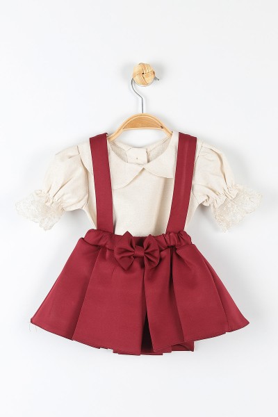 bordo-1-4-yas-fiyonklu-yaka-detayli-kolu-dantelli-kiz-cocuk-takim-175788