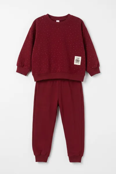 bordo-1-5-yas-tas-baskili-2-ip-kiz-cocuk-takim-475772