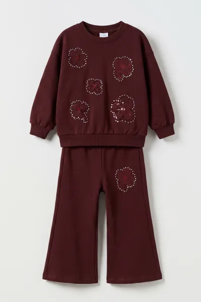 bordo-2-6-yas-cicek-nakisli-pullu-2-ip-kiz-cocuk-mevsimlik-takim-480526