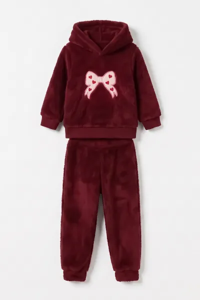 bordo-2-7-yas-kelebekli-kiraz-nakisli-pelus-kiz-cocuk-takim-482559