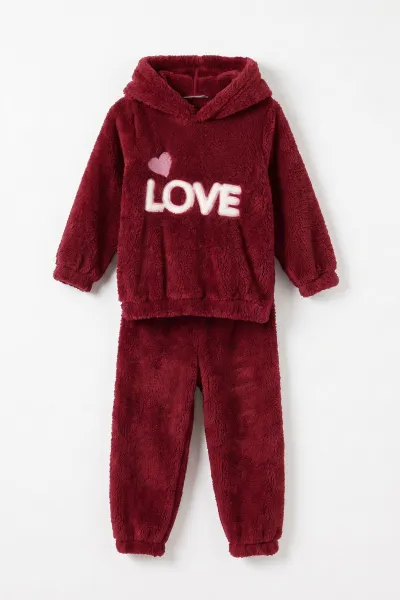 bordo-2-7-yas-love-nakisli-kapusonlu-pelus-kiz-cocuk-kislik-takim-483210