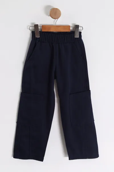 Bordo (3-10 Yaş)Baskılı Yakası Fermuarlı Sweatli Gabardin Pantolonlu Erkek Çocuk Takım 443380