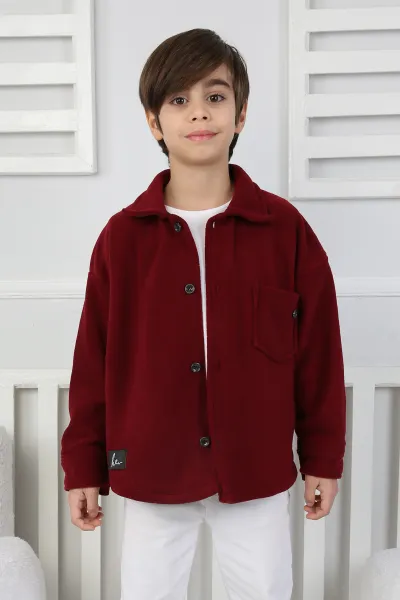 bordo-3-12-yas-cep-detayli-erkek-cocuk-polar-gomlek-331176