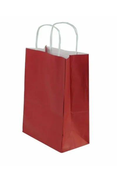 Bordo 31x12x41 Büküm Saplı Çanta 5'li 301130