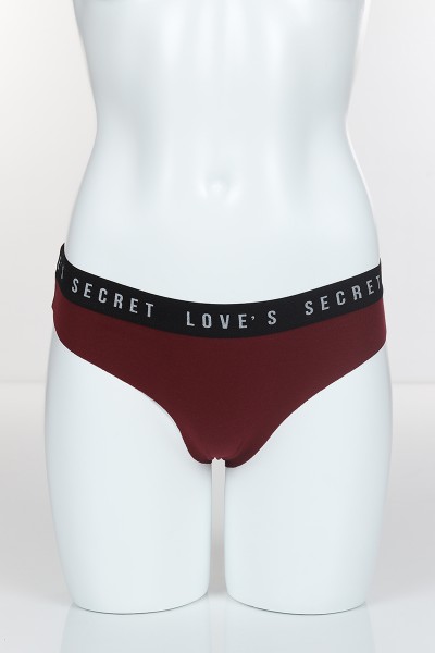 bordo-3909-bikini-pamuk-lazer-bel-spor-lastikli-kulot-101903