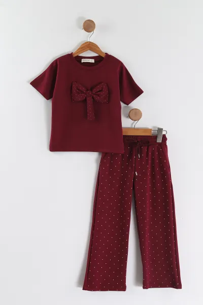 bordo-4-12-yaspuantiye-fiyonklu-oysho-kumas-kiz-cocuk-takim-458633