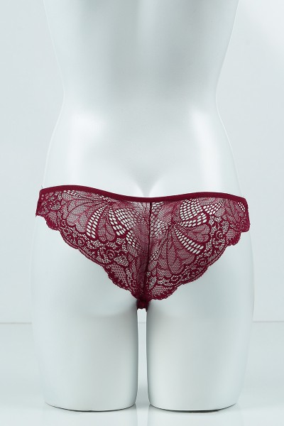 Bordo 4368 Brazilian Ön Ribana Arka Bantlı Tanga Külot 99855