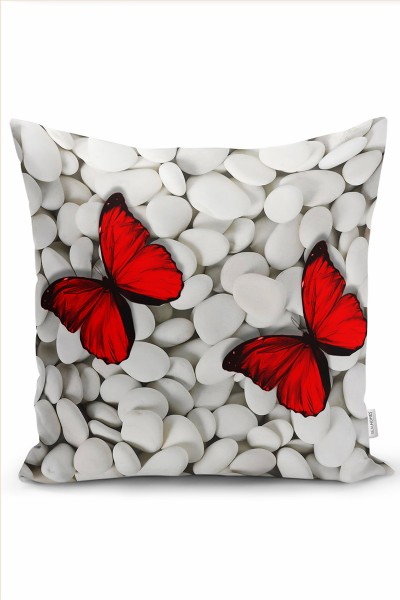 43x43cm Çift Taraflı Dijital Baskılı Dekoratif Modern Yastık Kırlent Kılıfı 218948