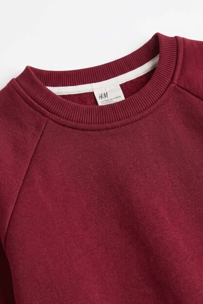 Bordo (5-12 Yaş) Baskısız Düz 3 İp Şardonlu Kız Çocuk Kışlık Takım 481358