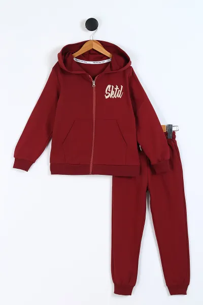 bordo-6-9-yas-sktd-baskili-kapusonlu-hirkali-erkek-cocuk-takim-337138
