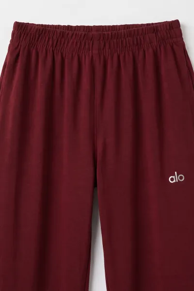 Bordo (9-16 Yaş) Alo Baskılı Modal Kumaş Kız Çocuk Alt 492950