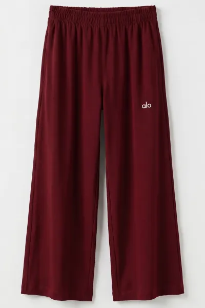 Bordo (9-16 Yaş) Alo Baskılı Modal Kumaş Kız Çocuk Alt 492950