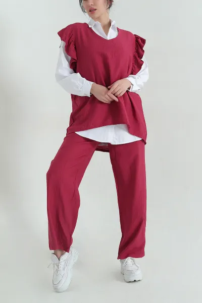 bordo-bel-lastikli-kollari-buzgulu-aerobin-kadin-uclu-takim-359140