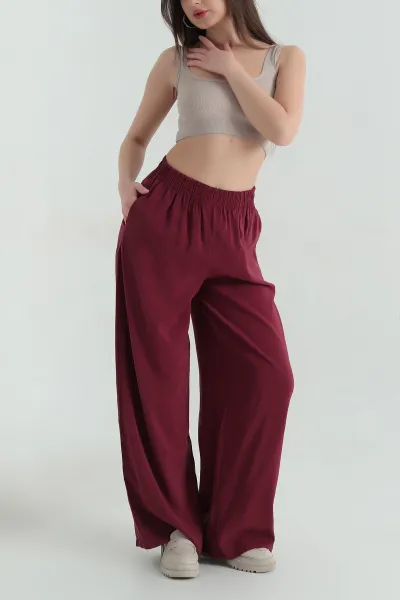 bordo-beli-lastikli-tensel-kadin-pantolon-359213