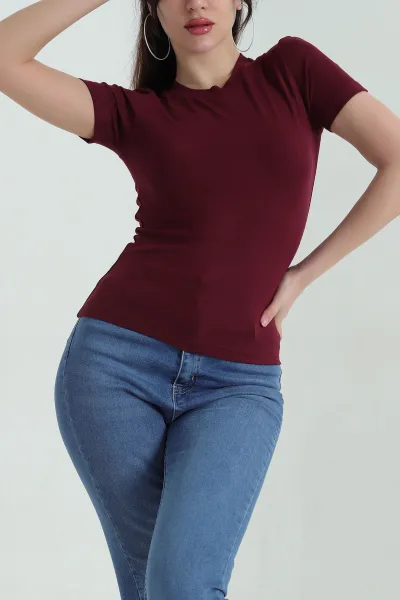 bordo-bisiklet-yaka-cilek-kumas-bluz-350531