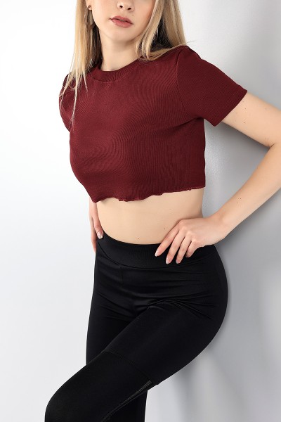 bordo-bisiklet-yaka-fitilli-crop-97028